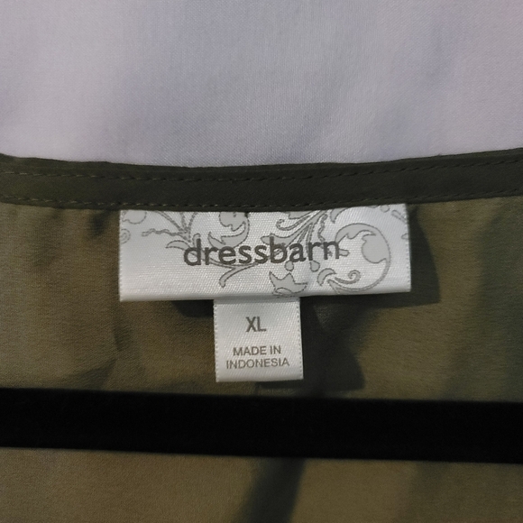 Dress Barn Floral Tunic 3/4 Sleeves Top - XL - Picture 5 of 8